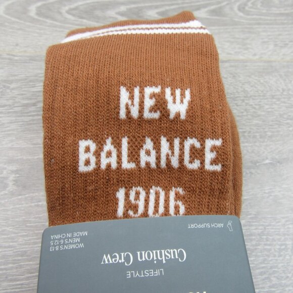 New Balance Cushion Crew Socks Mens Size 6-12.5 / Womens Size 8-13 (3-Pack) NEW - Picture 6 of 16